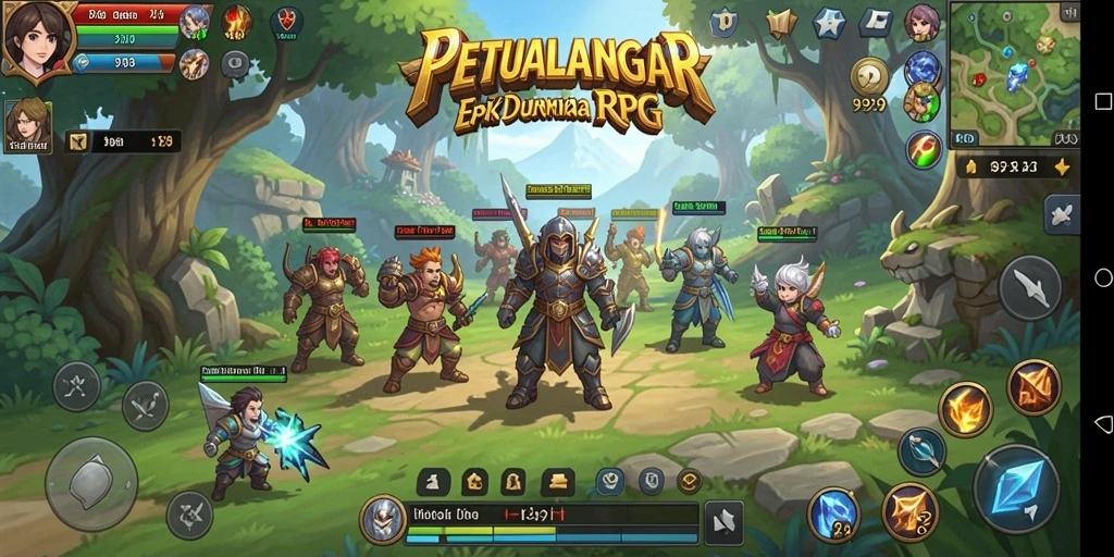 Tampilan gameplay <strong>9939</strong> yang mendebarkan dan penuh aksi RPG.