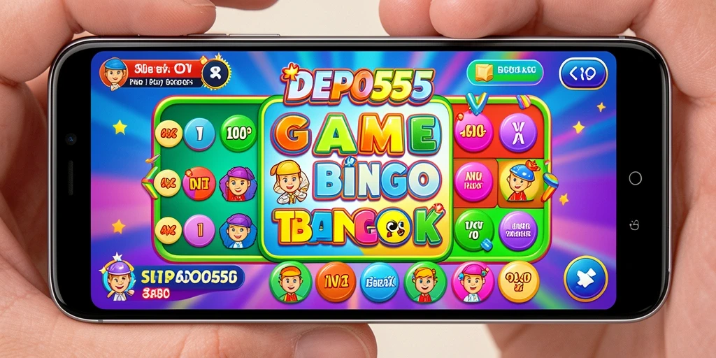 Tampilan gameplay Bingo di DEPO555 yang menarik dan interaktif.
