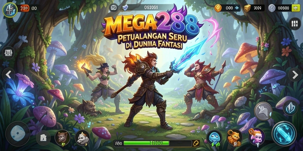 Gameplay menegangkan di dunia fantasi MEGA288.
