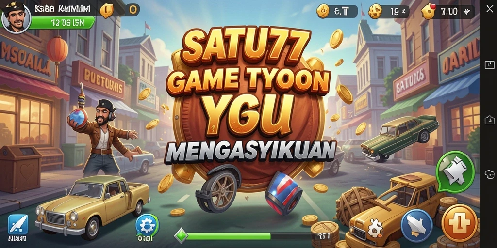 Tampilan gameplay SATU77 yang mengasyikkan dan interaktif.