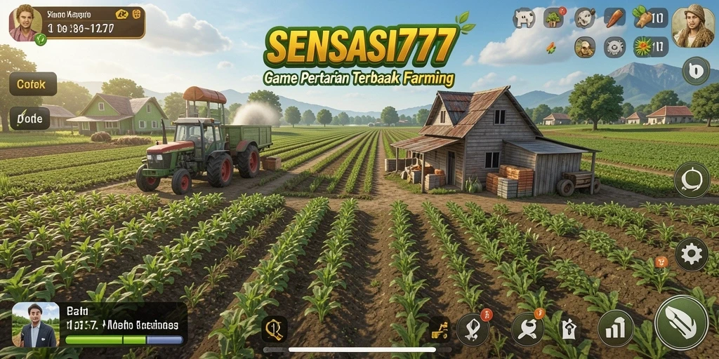 Tampilan gameplay seru dan mengasyikkan di SENSASI777.