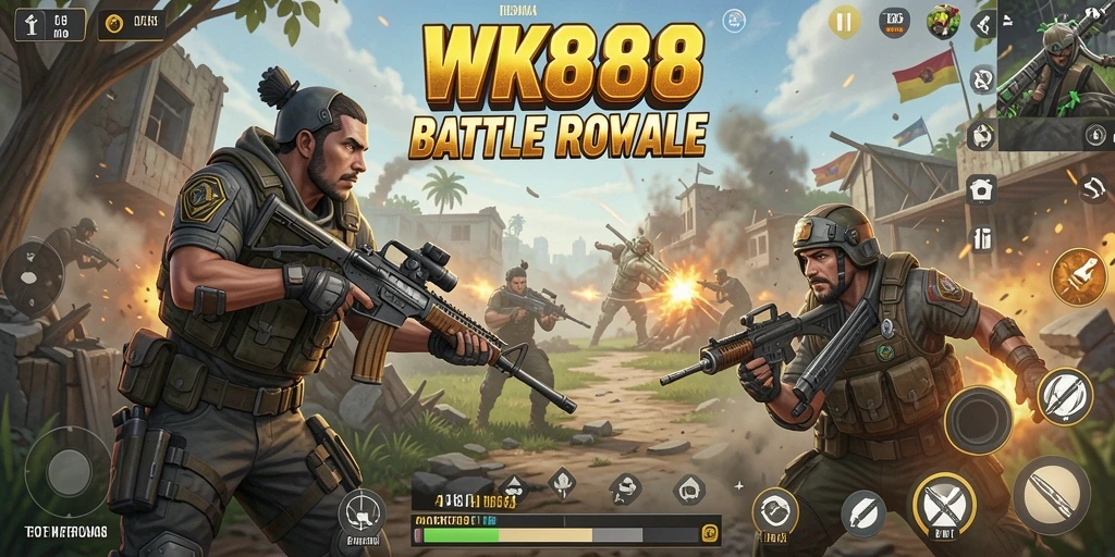 Gameplay intens di WK888 dengan pertempuran seru dan grafis menawan.